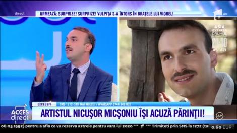 Cântăreţul Nicuşor Micşoniu ascunde o dramă cutremurătoare: "Am fost bătut cu o curea şi scos dezbracat, în faţa uşii!"