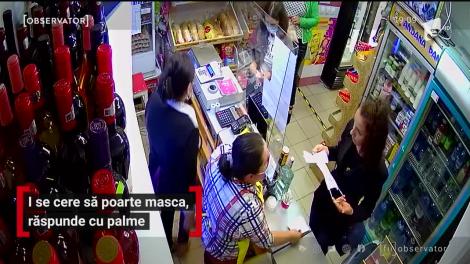 O tânără din Baia Mare a pălmuit o vânzătoare de la un magazin alimentar, după ce angajata i-a cerut să îşi pună masca pe faţă