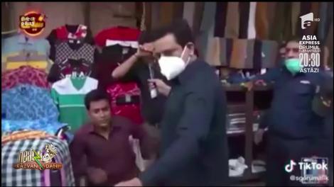 O corecție dureroasă, dar haioasă! Cum sunt pedepsiți cei care nu poartă mască de protecție, în India! | Video