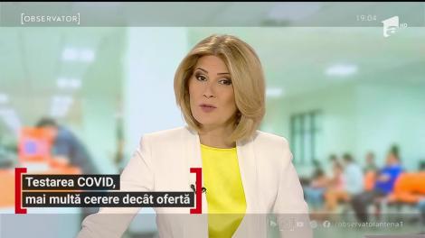 Testarea COVID, mai multă cerere decât ofertă