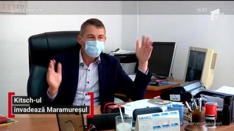 Kitsch-ul invadează Maramureșul