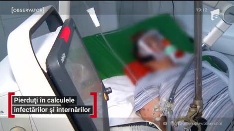 Oficialii, pierduți în calculele infectărilor și internărilor