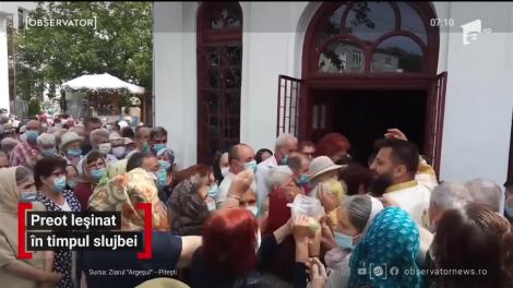Panică în curtea unei biserici din Piteşti. Unui preot i s-a făcut rău în timp ce slujea de Sfântul Ilie
