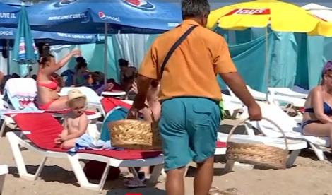 Imagini revoltătoare, filmate pe plajele din România. Cum au fost filmați comercianţii ambulanţi de pe litoral, în plină pandemie