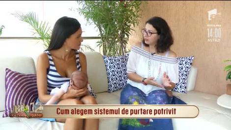 Cum alegem sistemul de purtare al bebelușului potrivit