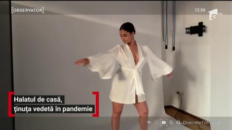 O tânără din Ploieşti a creat o linie de halate şi pijamale