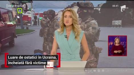Zi de tensiune maximă în Ucraina. Un individ înarmat a luat ostatici toţi pasagerii unui autobuz