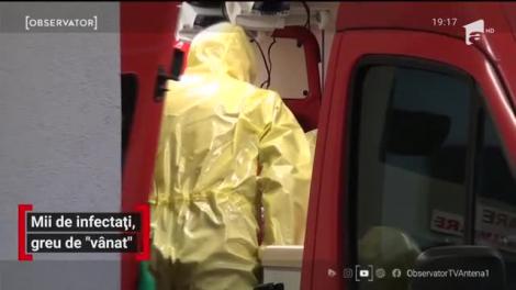 Misiune imposibilă pentru sistemul sanitar din România. Miile de bolnavi de COVID-19 sunt greu de „vânat”