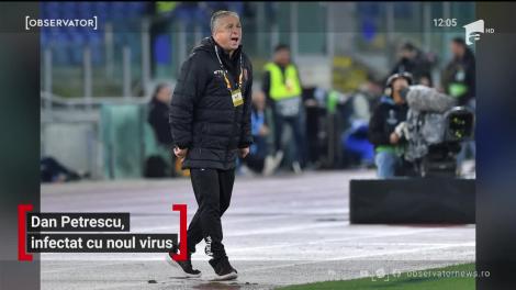 Antrenorul lui CFR Cluj, Dan Petrescu, a fost confirmat pozitiv cu coronavirus