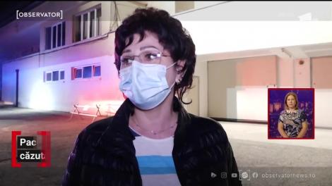 O femeie în vârstă de 71 ani a căzut de la etajul spitalului din comuna Valea Iașiului