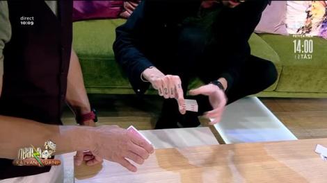 Antonio Satîru, cel mai înalt magician din România, face show în platoul de la Neatza cu Răzvan și Dani