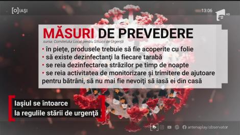Creştere îngrijorătoare a cazurilor noi de COVID-19 în Iași