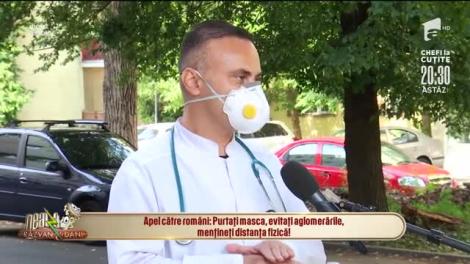 Apel către români: Purtați masca, evitați aglomerările, mențineți distanța fizică