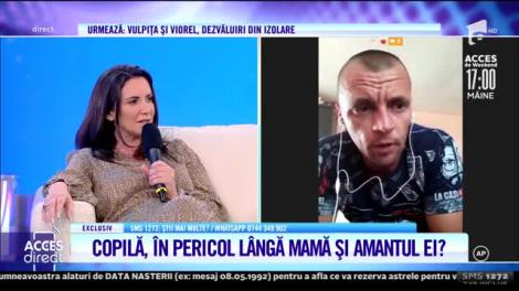 Daniel vrea să-și salveze fetiţa de 5 ani din brațele amantului mamei