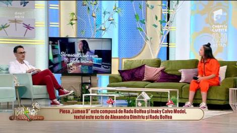 Alexia Florescu cântă piesa Lumea 9, la Neatza cu Răzvan și Dani