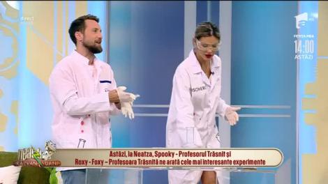 Copii, nu plecați din fața ecranului! Profesorii Trăsniți fac cele mai interesante experimente, la Neatza cu Răzvan și Dani