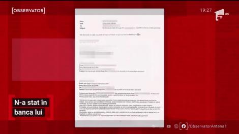 N-a stat în banca lui