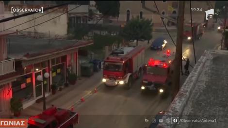 Incendii devastatoare de vegetație în Grecia