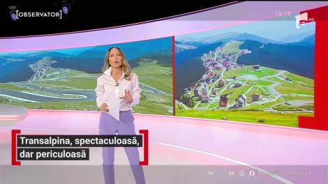 Transalpina, renumită pentru peisajele spectaculoase, poate deveni oricând o capcană pentru şoferi. Drumul este într-un şantier continuu de 12 ani