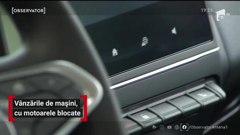 Vânzări de mașini, cu motoare blocate