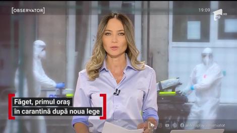 Făget, primul oraș în carantină după noua lege