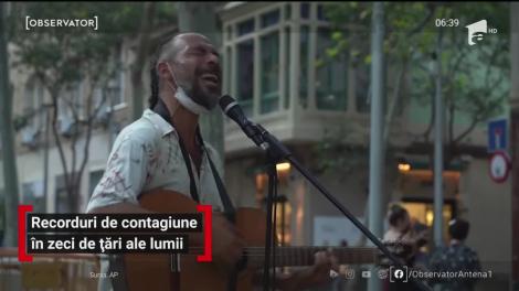 Recorduri de contagiune în zeci de țări ale lumii