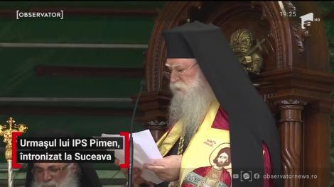 Urmașul lui IPS Pimen, întronizat la Suceava