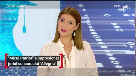 La doar 9 ani, Tudor Florin Limbean, a reușit să impresioneze juriul de la concursul Allegria