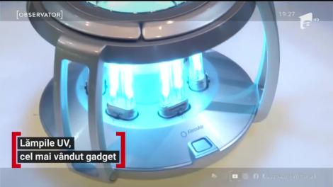 Lămpile UV, cel mai vândut gadget în pandemie