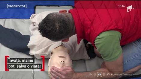 Cursuri gratuite de prim ajutor, în parc, la Hunedoara