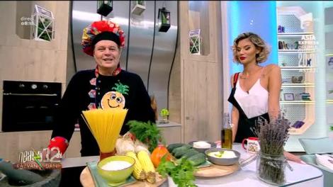 Spaghete în stil grecesc, rețeta lui Vlăduț de la Neatza cu Răzvan şi Dani