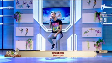 Florin Ristei cântă live melodia Gone too soon, la Neatza cu Răzvan și Dani