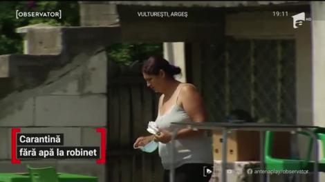 Pandemia i-a prins pe locuitorii unei comune din Argeş nepregătiţi: au săpun, dar n-au apă