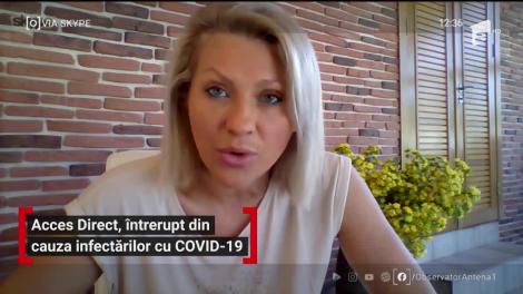 Mirela Vaida, în izolare. Emisiunea Acces Direct, suspendată din cauza infectărilor cu COVID-19