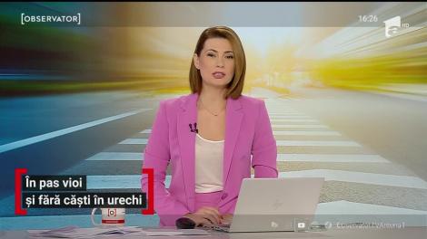 Traversaţi în pas vioi și… fără căști în urechi!  - recomandare pentru pietonii din Oradea