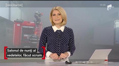 Salonul de nunți al vedetelor din București, făcut scrum