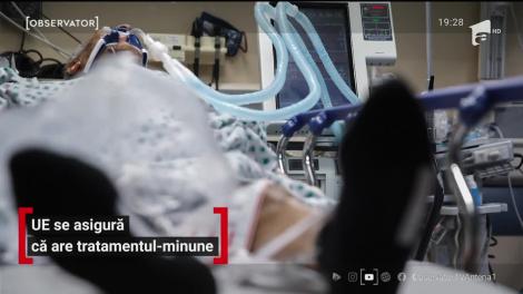 Pacienţii de la Terapie Intensivă mai au o şansă. Uniunea Europeană anunţă că a cumpărat 30 000 de doze de Remdesivir