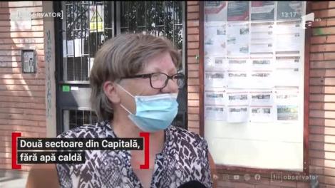Două sectoare din Capitală, fără apă caldă