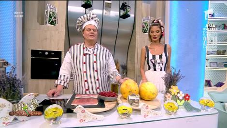 Prosciutto melone, rețeta lui Vlăduț de la Neatza cu Răzvan şi Dani