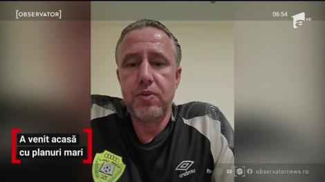 Gabi Manu a venit acasă cu planuri mari