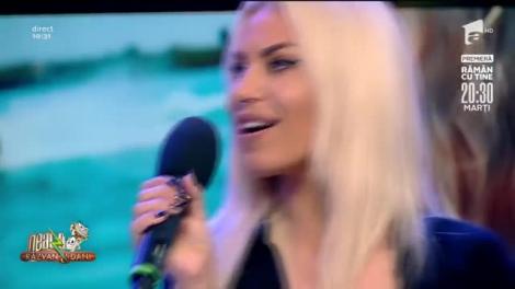 Amna cântă melodia 6 șoapte, la Neatza cu Răzvan și Dani