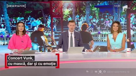 Concert Vunk, cu mască, dar și cu emoții