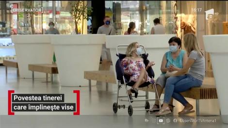 Povestea tinerei care împlinește vise