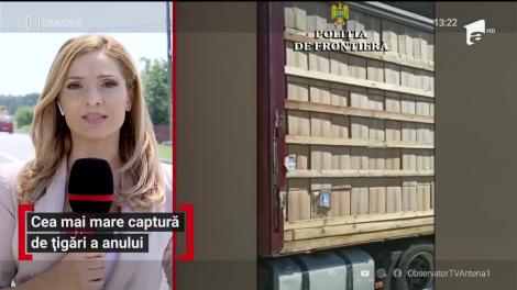 Transportul ilegal de ţigări în vama Bechet