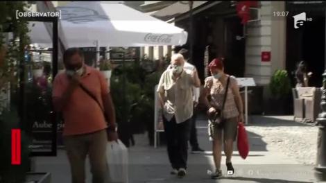 Bucureştenii, obligați să poarte mască chiar şi în aer liber