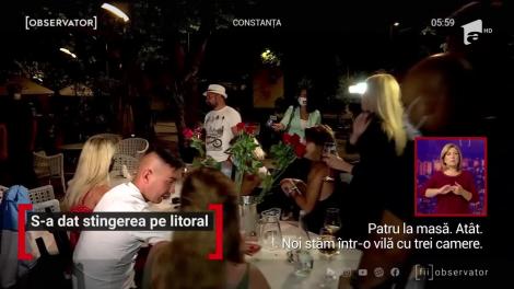 S-a dat stingerea pe litoral. Începând cu ora 23:00, nimeni nu a mai avut voie să stea la terasă
