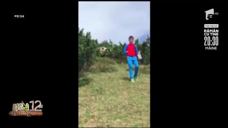 Smiley News: Cum a decurs întâlnirea unui copil cu ursul. Tatăl filma întreaga scenă