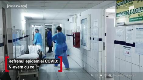 Pacienţii infectați cu Covid ar avea unde să fie trataţi, însă nu sunt medici