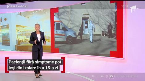 Autoritățile schimbă din nou regulile. Când ies din casă pacienții infectați cu COVID-19, dar care nu prezintă simptome