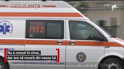 Un medic din Suceava nu a crezut în virus, dar era să moară din cauza lui